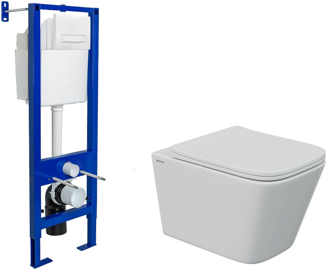 

Унитаз подвесной Berges Wasserhaus Floe S 043346