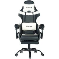 Игровое (геймерское) кресло King Style Vortek PU (черный/белый)