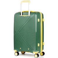 Чемодан-спиннер L'Case Lyon 76 см (сочная зелень/жёлтый)
