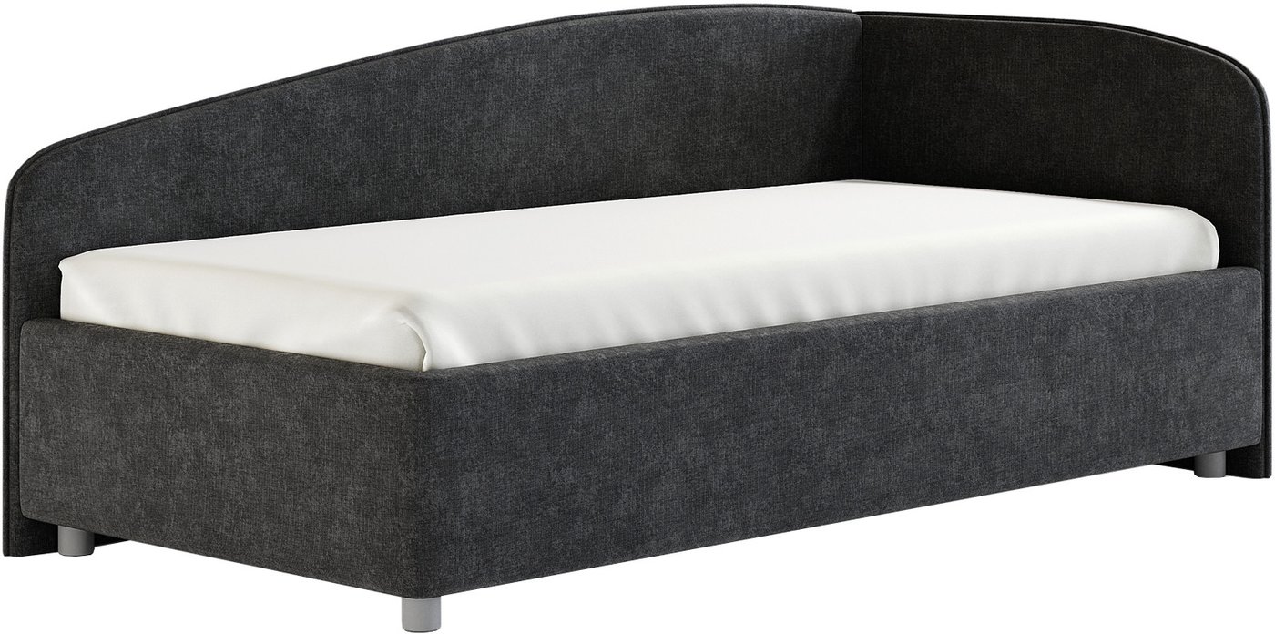 Кровать Сонум Paola R 90x200 (микровелюр серый)