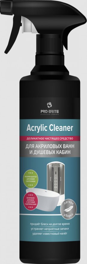 

Средство для акриловых ванн Pro-Brite Деликатное 1561-05 500 мл