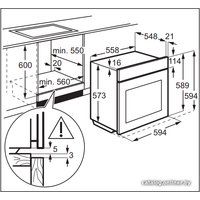 Электрический духовой шкаф Electrolux EOC5654ANX