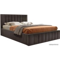 Кровать Мебельград Вена Стандарт 180x200 (без основания, мора темно-коричневый)