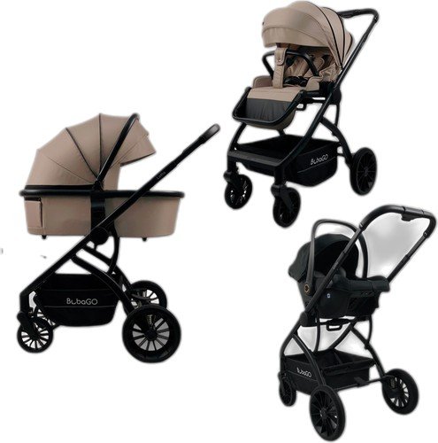 

Универсальная коляска Bubago Lotta BG 150-2 (3 в 1, мокко)