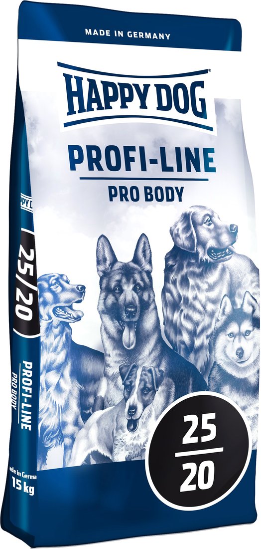 

Сухой корм для собак Happy Dog Profi-Line 25/20 Pro Body 15 кг