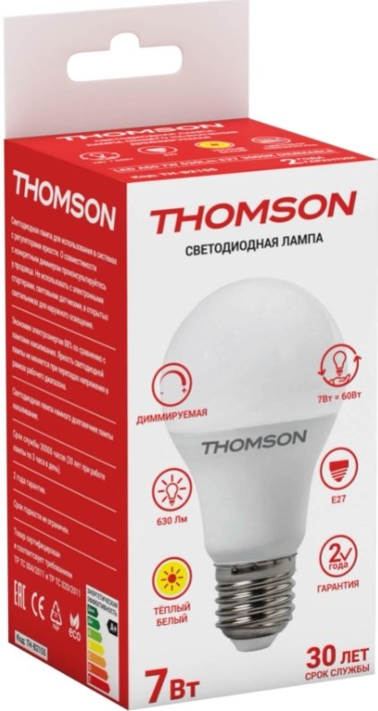 

Светодиодная лампочка Thomson Led A60 TH-B2155