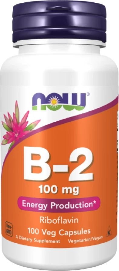 

Витамины, минералы Now Foods Vitamin B-2 Рибофлавин 100 мг (100 капсул)