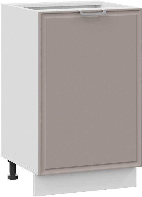 

Шкаф напольный Трия Белладжио 1Н5 (белый/софт капучино)