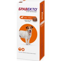 Таблетки от блох и клещей Бравекто от блох и клещей для собак весом 4.5-10 кг (1 шт)