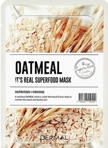 

Dermal Маска для лица It's Real Superfood Mask Овсянка 25 г