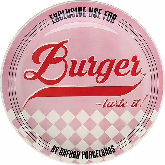 

Тарелка обеденная Oxford M02D-6781 (розовый)