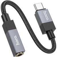 Адаптер Hoco UPA32C USB Type-C - 3.5 mm Jack (0.15 м, черный) в Бресте