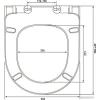Сиденье для унитаза Vitra 801-003-019