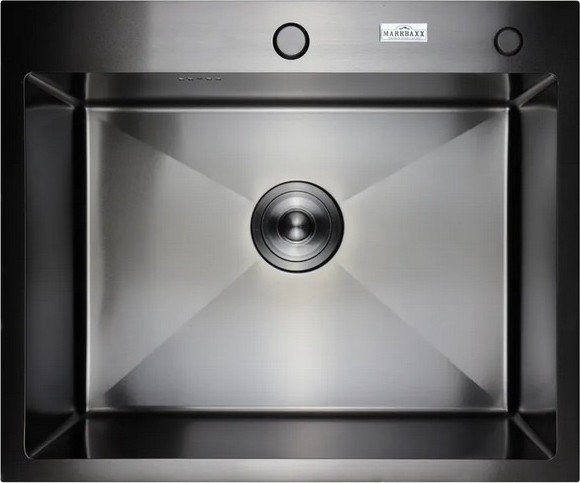 

Кухонная мойка MARRBAXX B6050-R Decor B6050-DMR (графит)