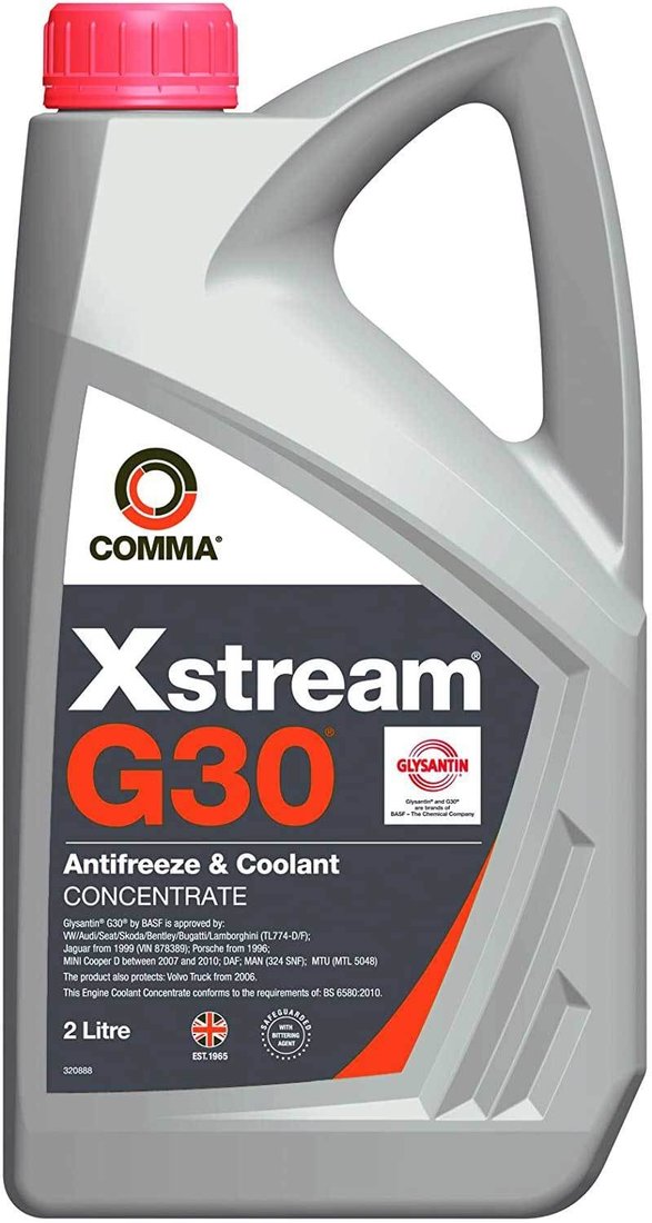 

Антифриз Comma Xstream G30 Antifreeze & Coolant Concentrate 2л
