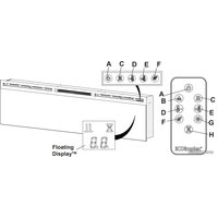 Электрокамин Dimplex Prism 74" BLF7451