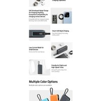 Внешний аккумулятор Cuktech PB200N 20000mAh 55W (светло-серый)