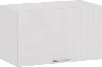 

Шкаф навесной Трия Весна 1В8Г с одной откидной дверью (белый/белый глянец)