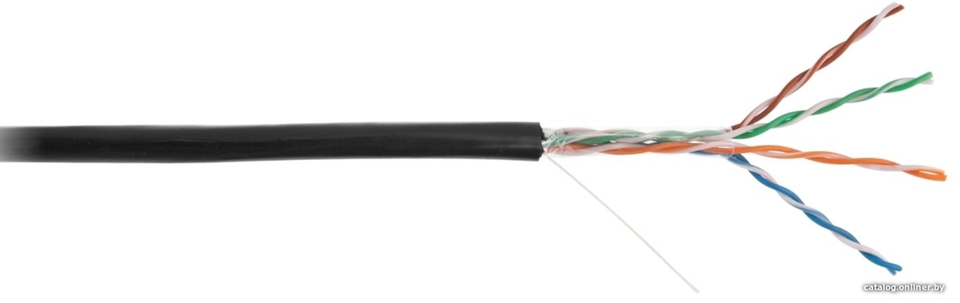 Кабель Netlan EC-UU004-5E-PE-BK