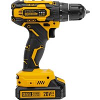 Дрель-шуруповерт Denzel CDQ-20 (с 2-мя АКБ, кейс)