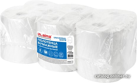 

Бумажные полотенца Laima Universal White 112506