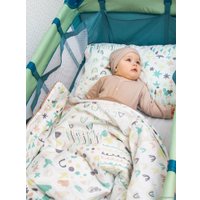 Манеж-кровать Amarobaby Multiform Dream Fox (оливковый)