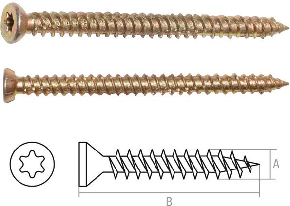 

Шуруп Starfix SM-99155-1200 (1200шт)