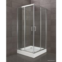 Душевой уголок BelBagno UNO-195-A-2-100-C-Cr (прозрачное стекло)
