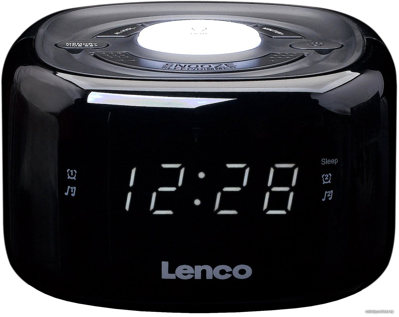 Настольные часы Lenco CR-12BK