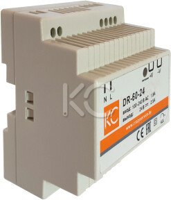 

Блок питания на DIN-рейку КС DR-60W-24V dr-60-24
