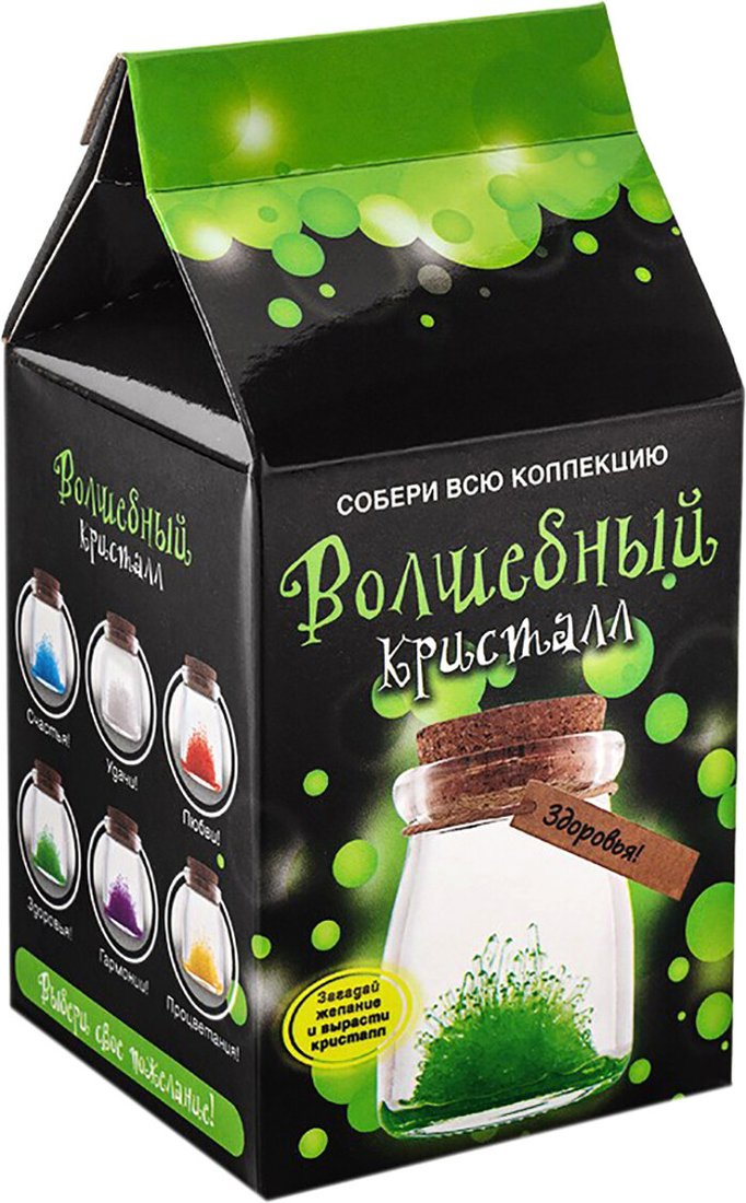 

Набор для опытов Bumbaram Кристалл с пожеланием Здоровья k2