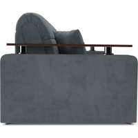 Диван Мебель-АРС Аккордеон Бакли НПБ 140x200 (велюр серо-синий HB-178/26)