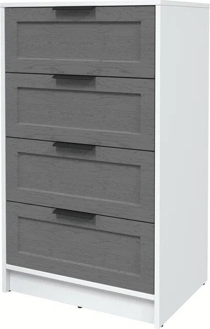 

Комод Интерлиния Концепт Тренд КТ-К60 (белый платинум/дуб серый)