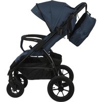 Коляска прогулочная «книга» Indigo Epica XL Air 2026 с сумкой (синий)