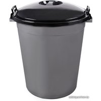 Контейнер для мусора Эльфпласт Антей ЕР254 (70 л, черный)