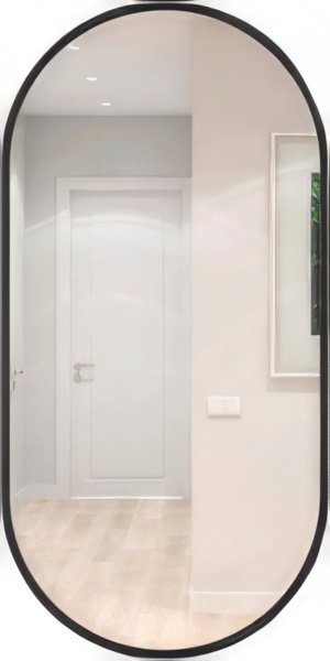

Зеркало eMZe Color Oval 50x100 COLOR.50.100.CHE (черный)
