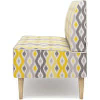 Диван Mio Tesoro Одос Принт (абстракция/ткань микровелюр)