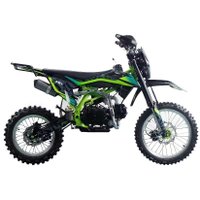 Мотоцикл Racer Pitbike TRZ 125 E-start (зеленый)
