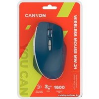 Мышь Canyon MW-21 (темно-синий)