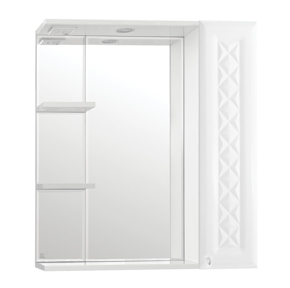Symbolite Шкаф с зеркалом для ванной Канна 750/С Люкс