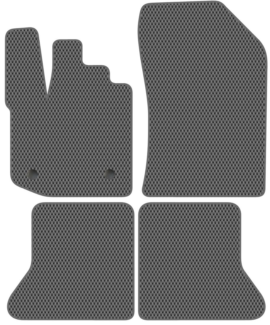 

Комплект ковриков для авто Alicosta Renault Dokker Stepway (минивэн) 2018 - Н.В. (серый, ромб)