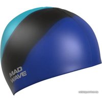 Шапочка для плавания Mad Wave Multi Adult (синий)