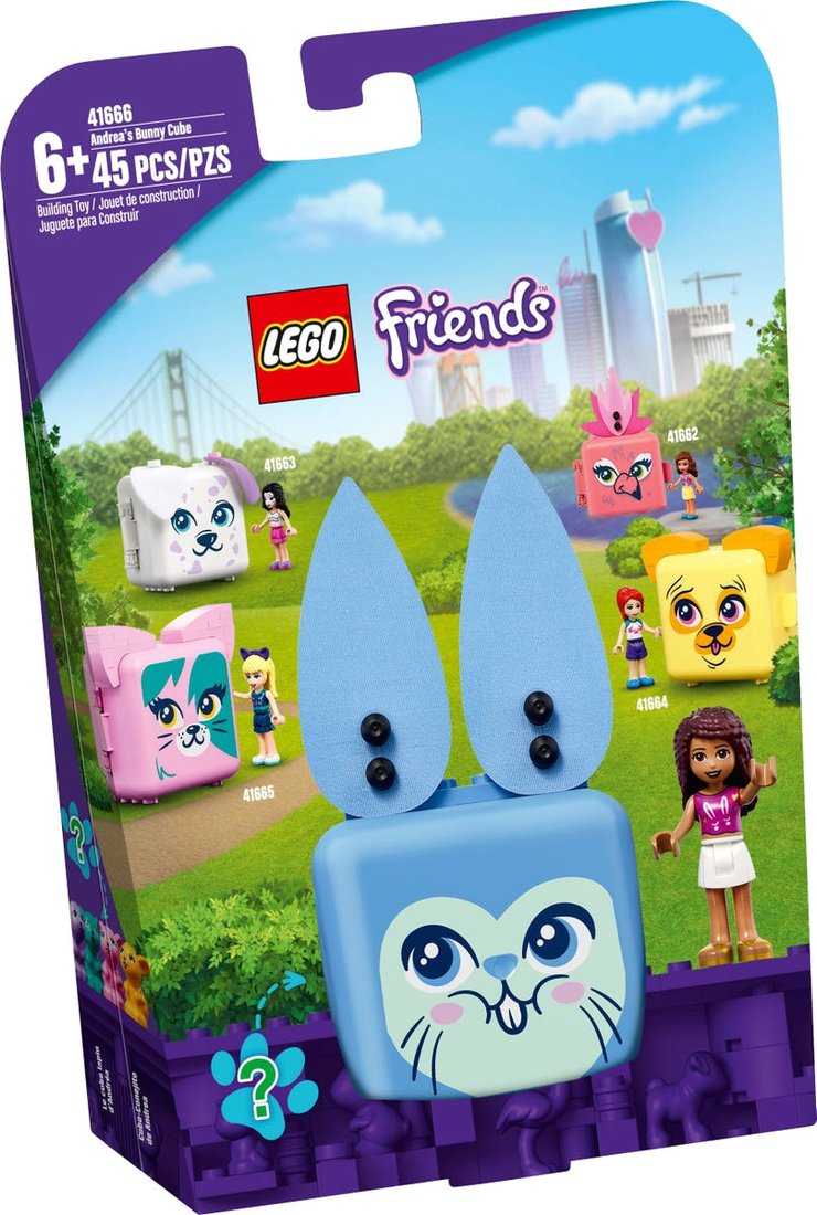 

Конструктор LEGO Friends 41666 Кьюб Андреа с кроликом