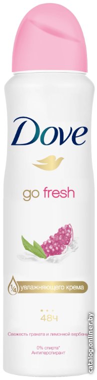 Антиперспирант-спрей Dove Go Fresh пробуждение чувств 150 мл