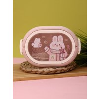 Ланч-бокс ILikeGift Cute bunny 6448 (pink)