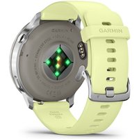 Умные часы Garmin Venu 4 45 мм (серебристый/желтый)