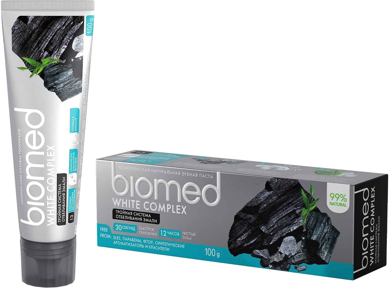 

Зубная паста biomed White Complex Комплексная 100 г