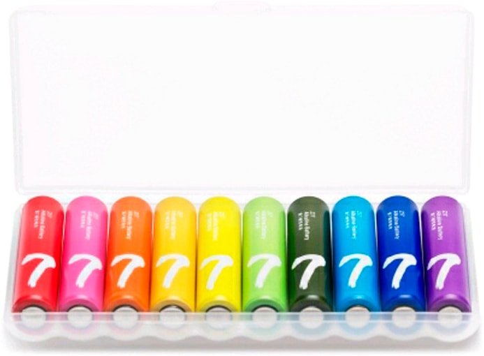 

Батарейка ZMI ZI7 Rainbow AAA 10 шт. AA701 Colors
