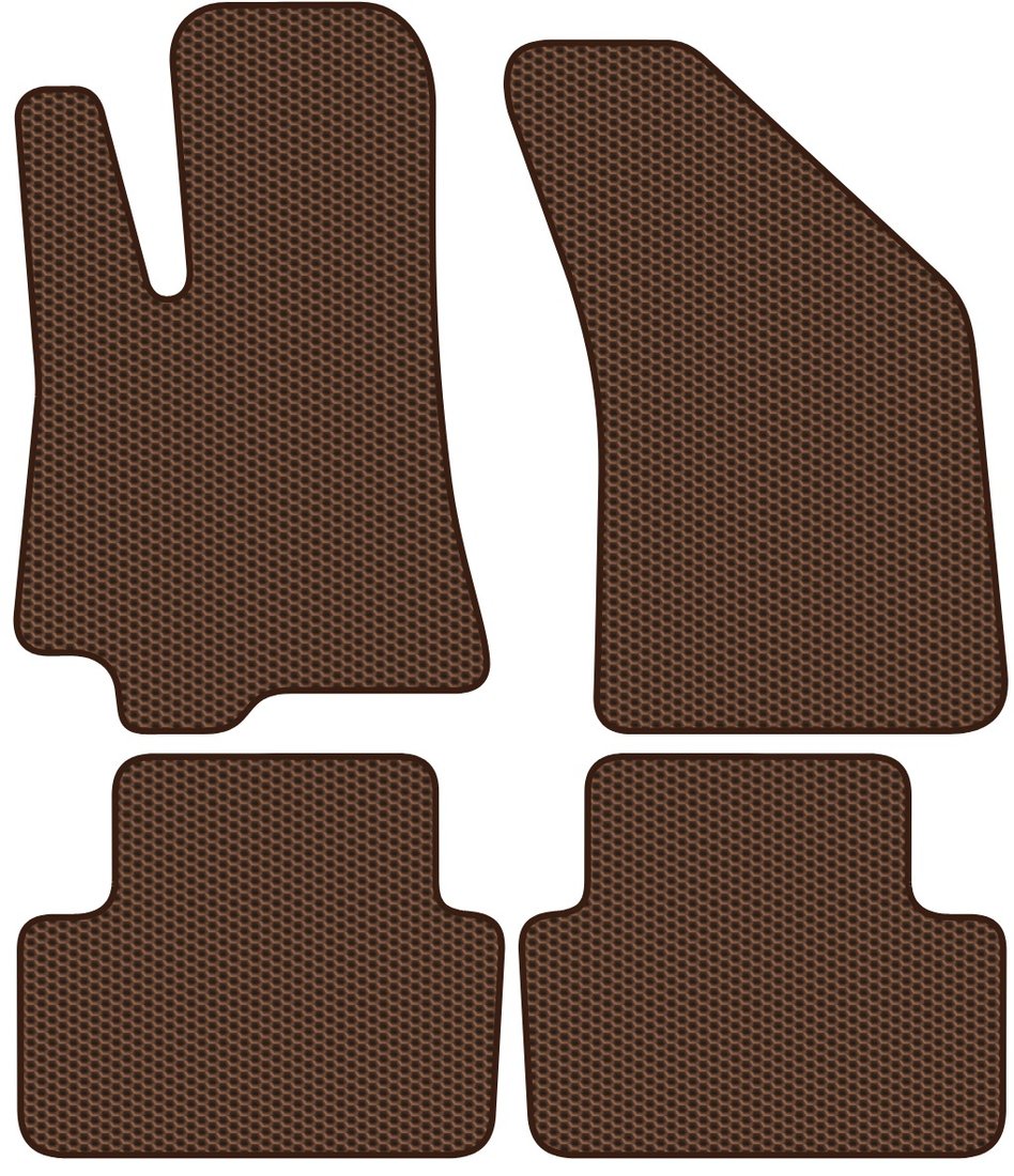 

Комплект ковриков для авто Alicosta Daewoo Sens (cедан / T100) 2002 - 2007 (коричневый, сота)