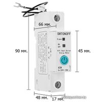 Реле Sonoff SmartMCB SMT002/1P